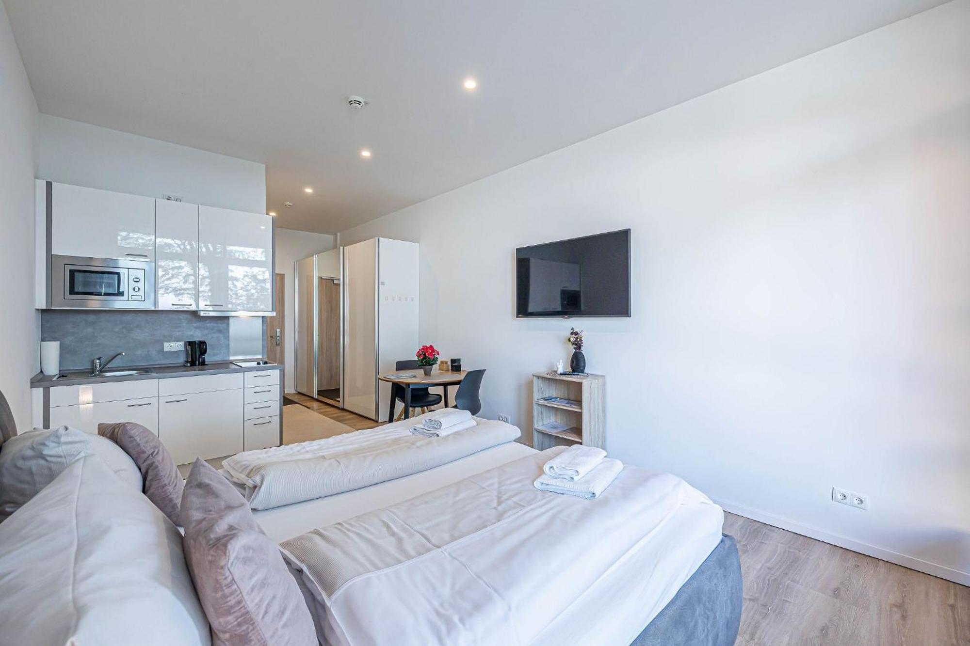 Fewo1846 Intermar - Leichte Brise - Modernes Studioapartment Mit Meerblick Γκλύξμπουργκ Εξωτερικό φωτογραφία