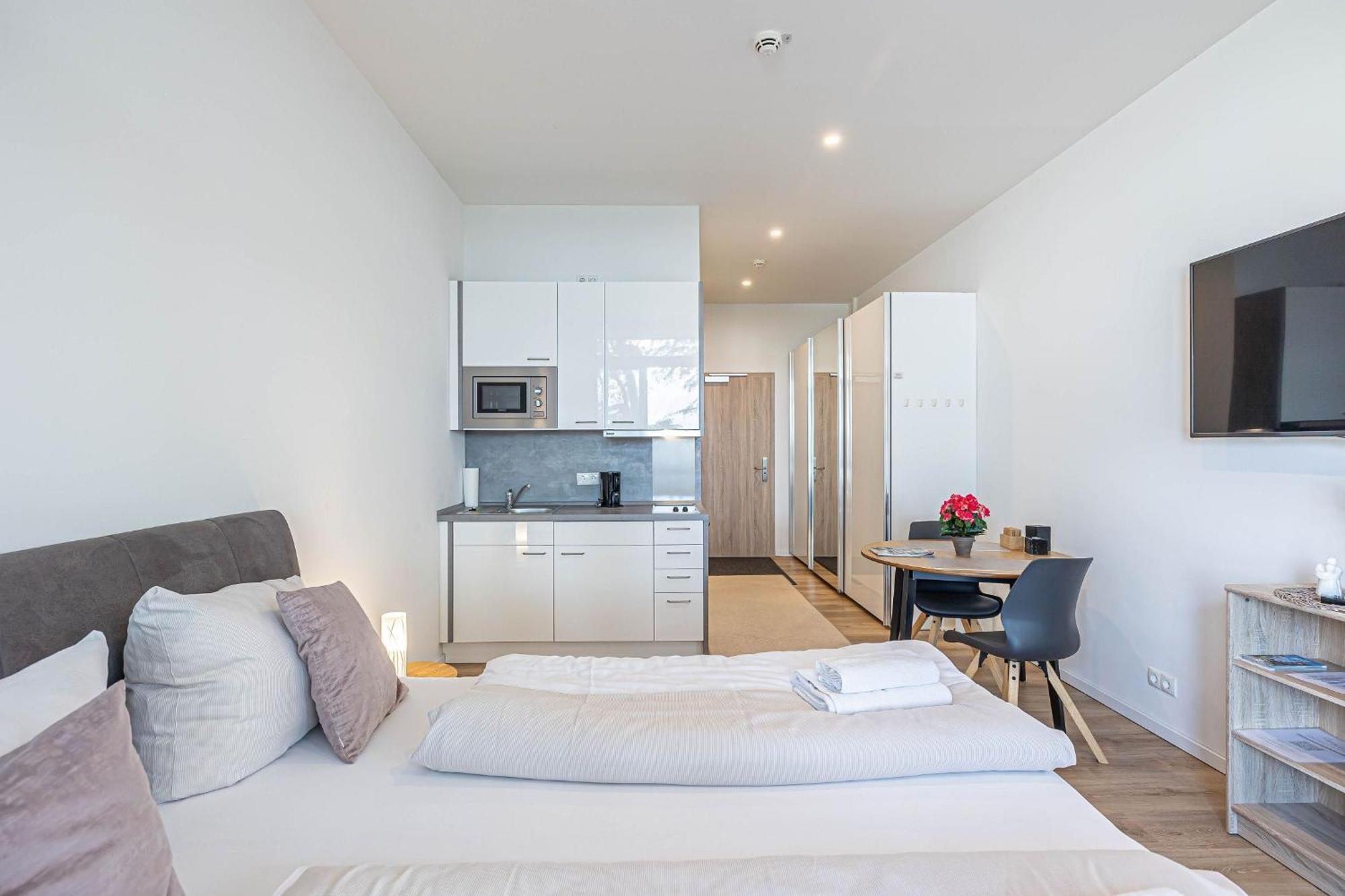 Fewo1846 Intermar - Leichte Brise - Modernes Studioapartment Mit Meerblick Γκλύξμπουργκ Εξωτερικό φωτογραφία