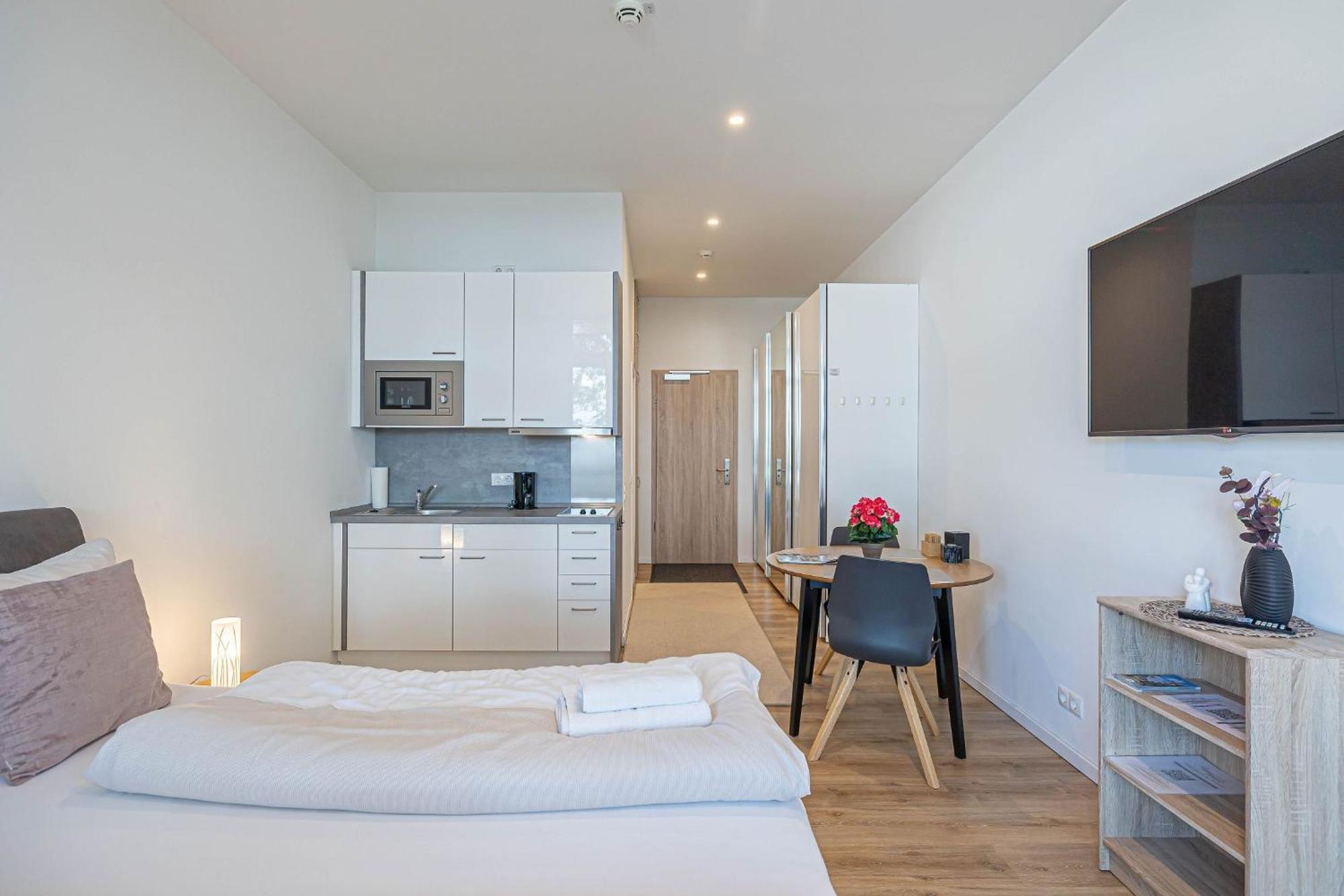 Fewo1846 Intermar - Leichte Brise - Modernes Studioapartment Mit Meerblick Γκλύξμπουργκ Εξωτερικό φωτογραφία